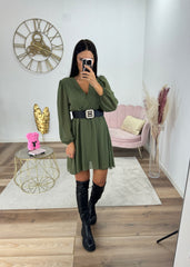 Abito Marika Verde Oliva