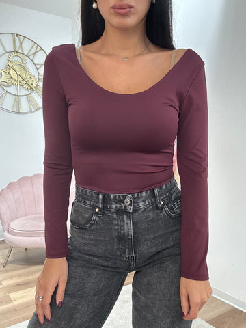 Body Scollo Tondo Purple