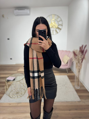 Sciarpone Barbara Camel