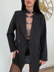 Blazer Over Bea Nero