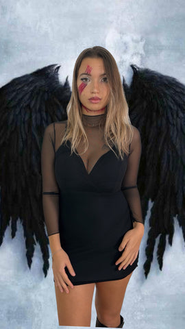 Abito Black Angel