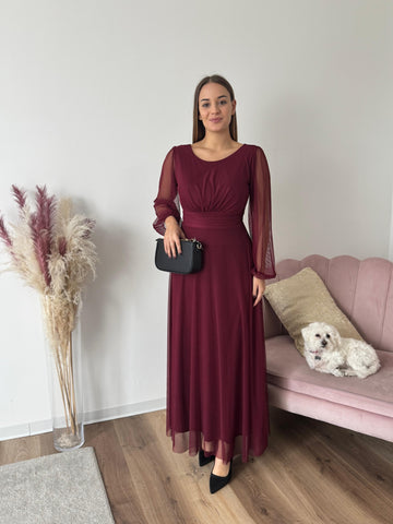 Abito Sveva Bordeaux