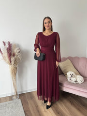 Abito Sveva Bordeaux