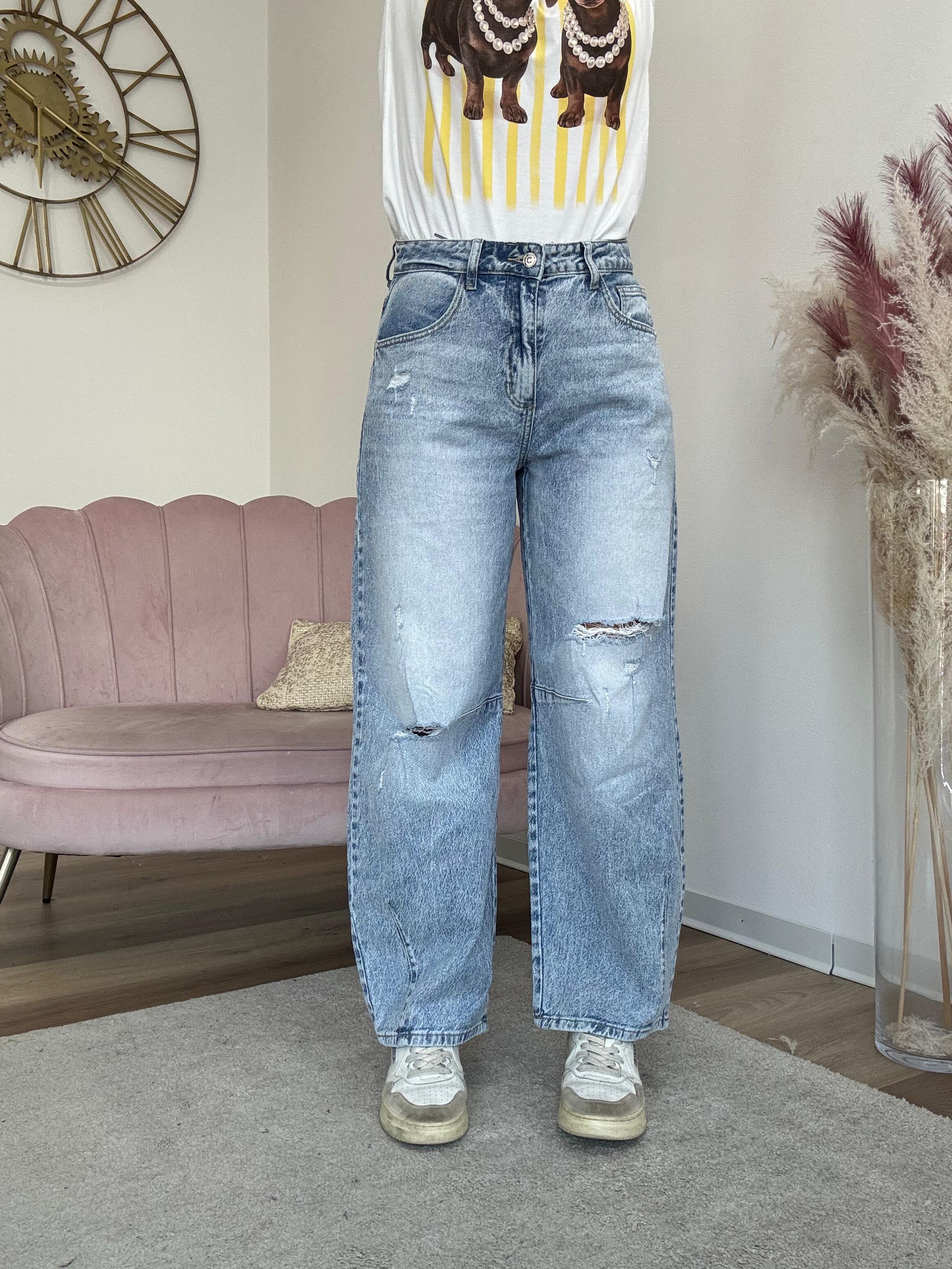 Jeans Strappi Stefania