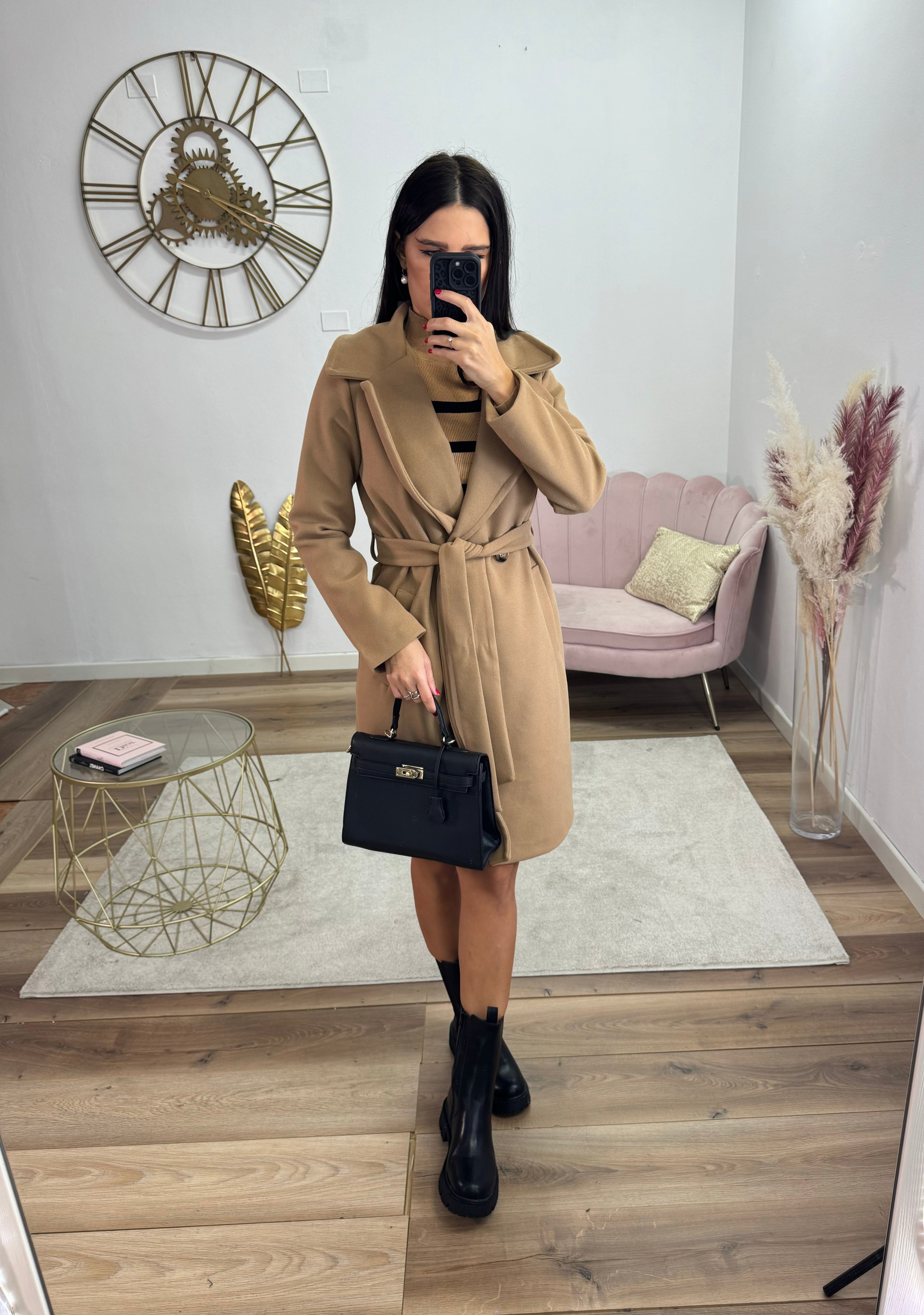 Cappotto London Camel