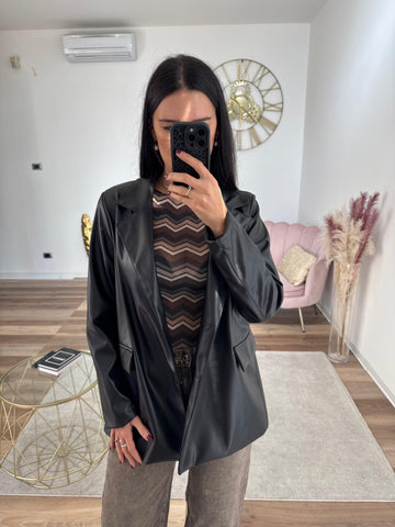 Blazer Over Ecopelle Kourtney