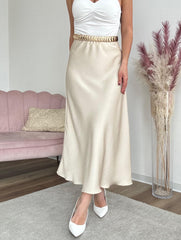 Gonna Satin Champagne