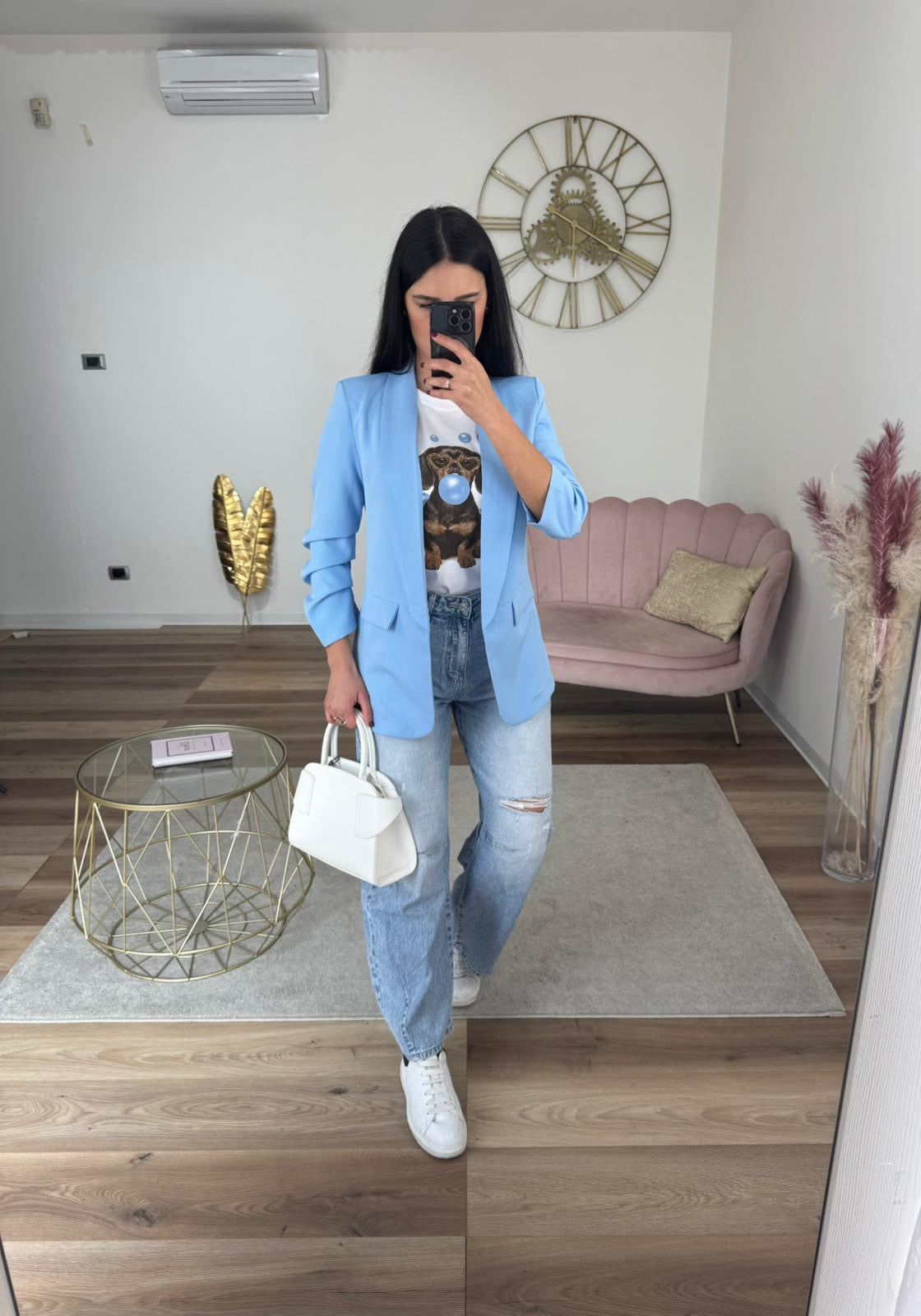 Blazer Francesca Azzurro