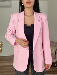 Blazer Over Rosa