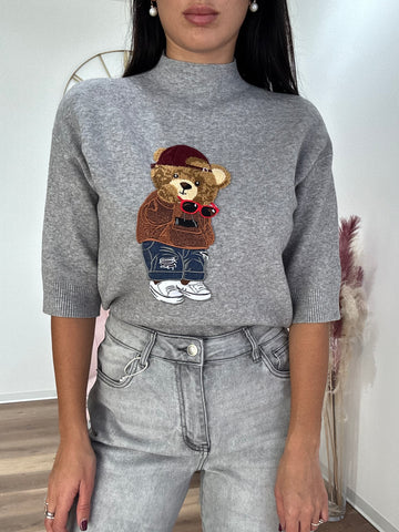 Pullover Coccolino Grigio