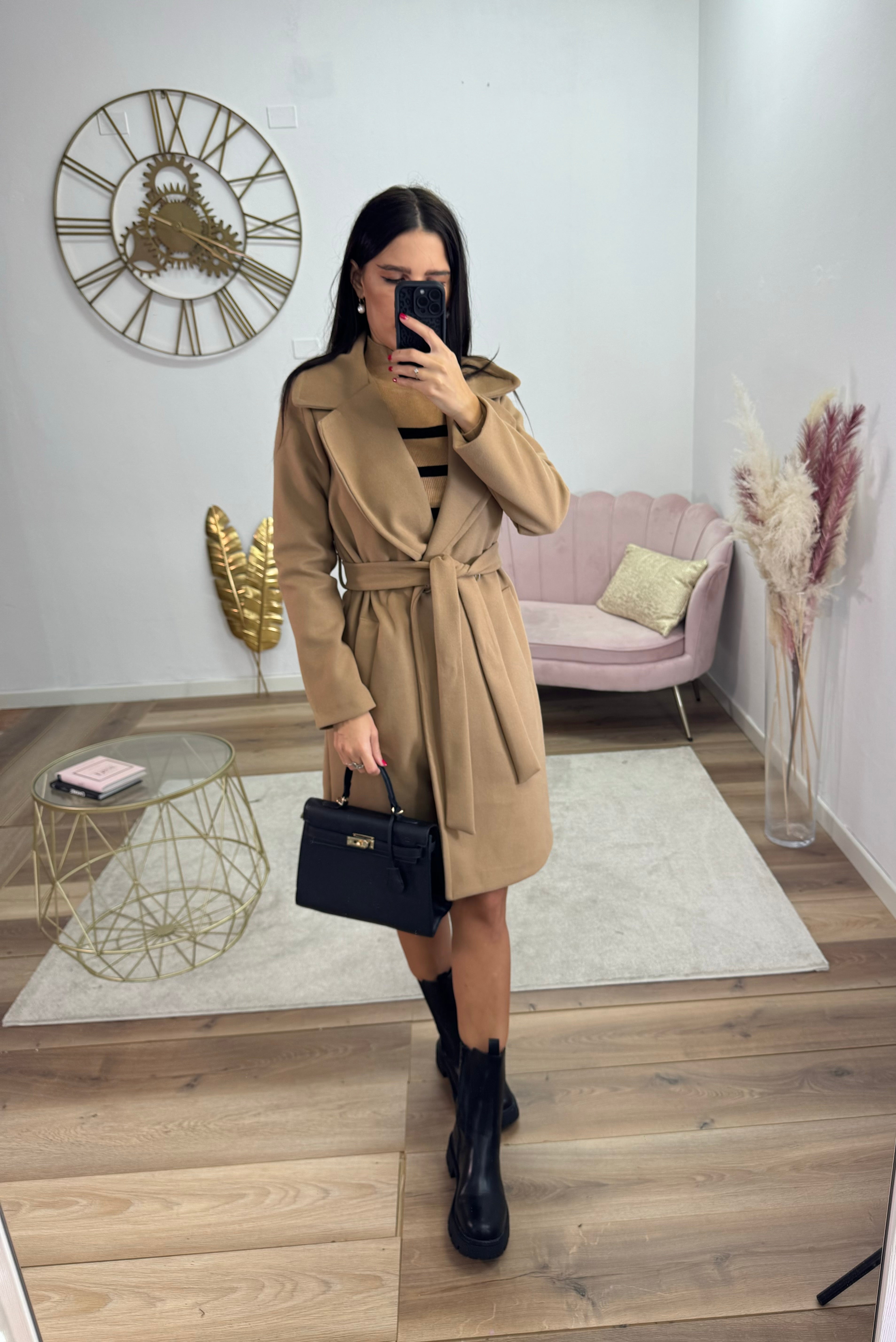 Cappotto London Camel