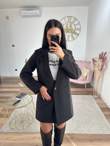 Cappotto Giulia Piombo