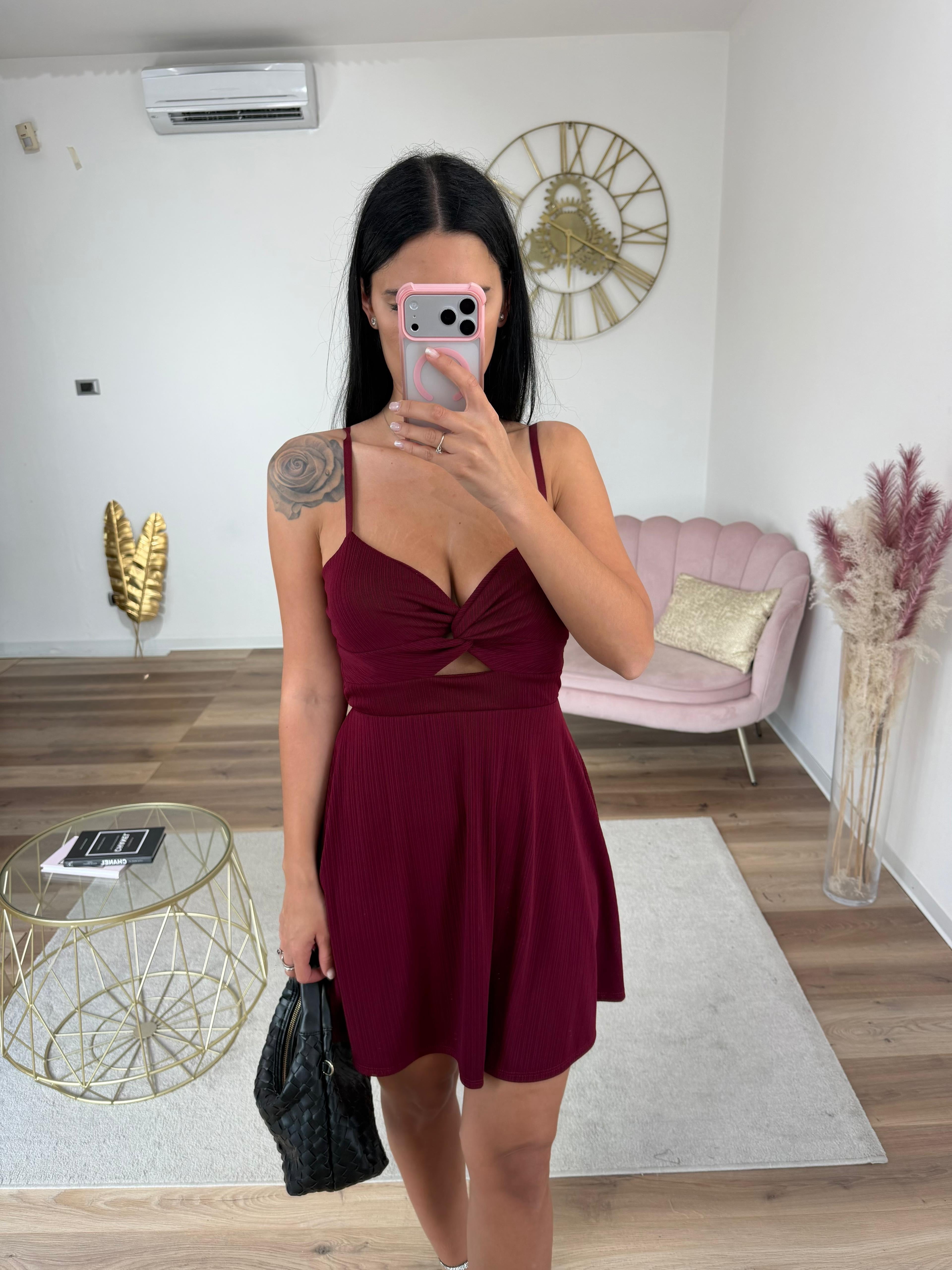 Abito Giulia Bordeaux