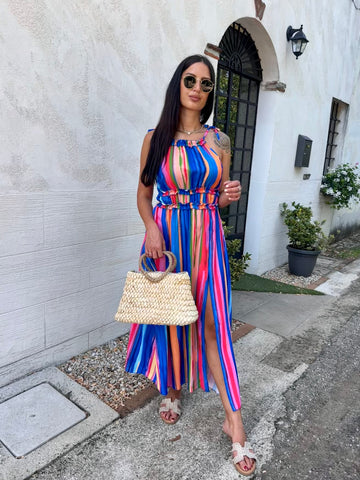 Abito Katleya Blu Summer