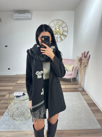 Sciarpa Double Face Love Ted