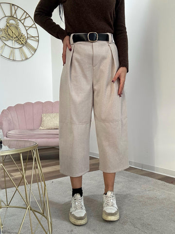 Pantalone Melania Beige