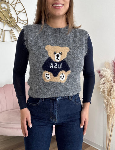 Smanicato Teddy Grey