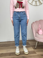 Jeans Mom Fit Sky