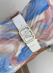 Cinturone Valentina White