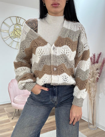 Cardigan Chloe Nocciola