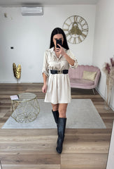 Chemisier Zoe Champagne