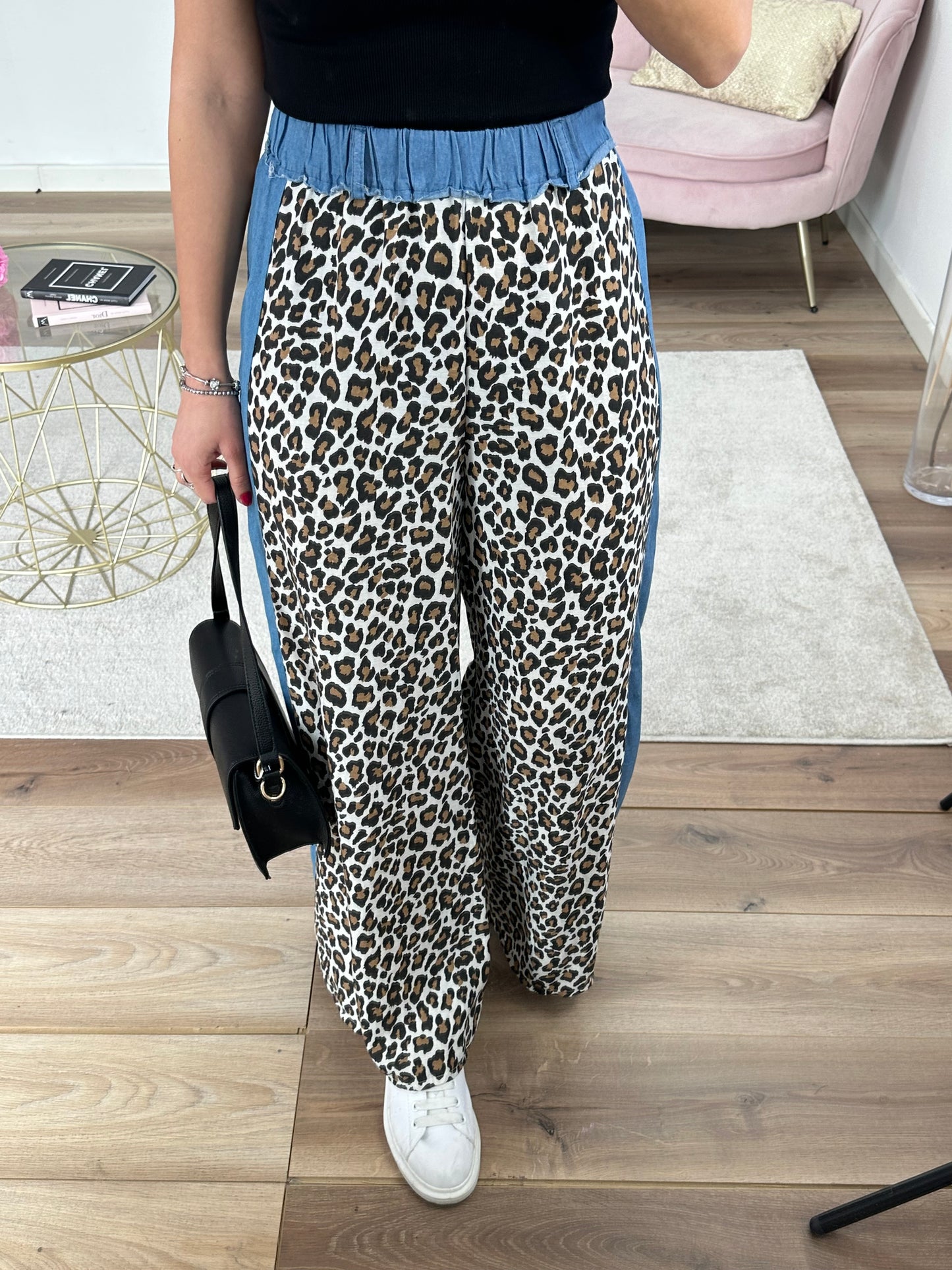 Pantaloni leopard