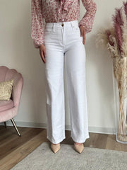 Jeans Palazzo Bianco