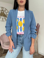 Blazer Francesca Celeste