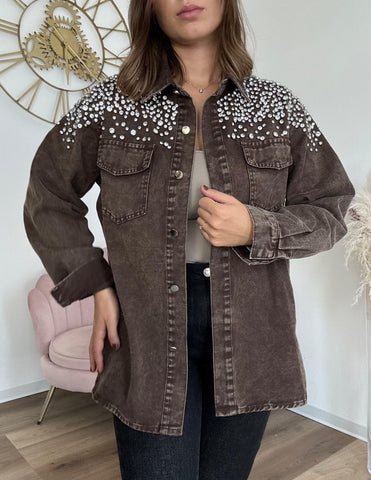 Camicione Vintage Strass