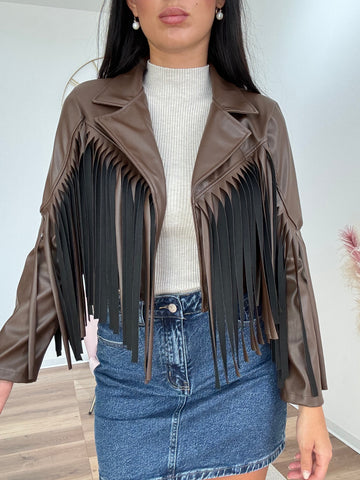 Giacca Ecopelle Texas