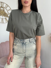 T-shirt Spalline Imbottite Verde