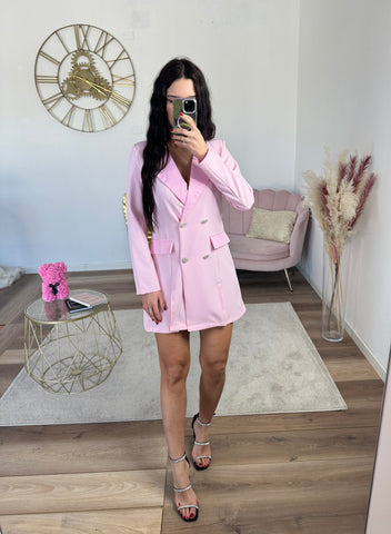 Blazer Dress Rosa