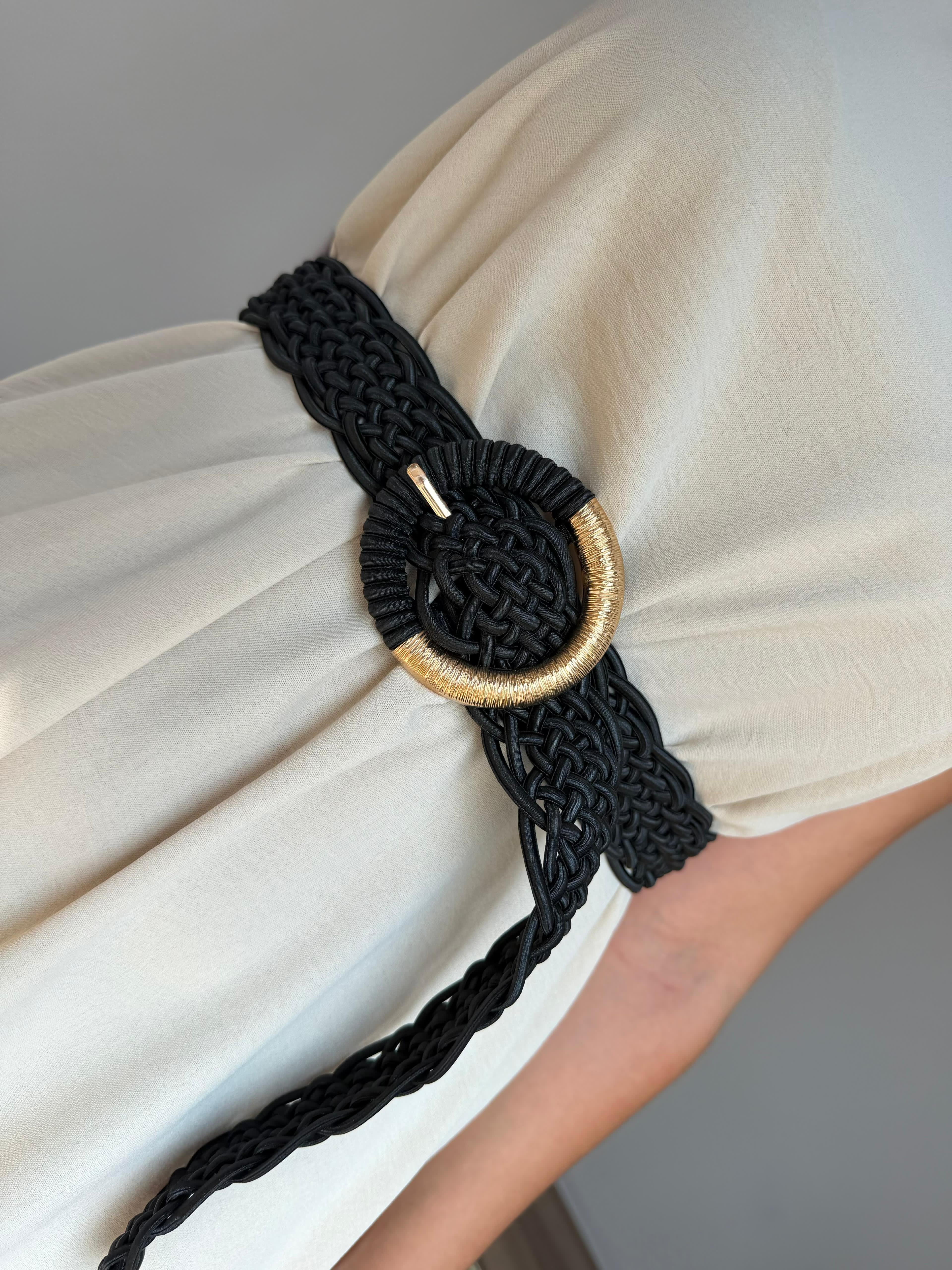 Cinturone in Rafia Chic