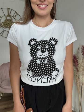 T-shirt Ted con Borchie