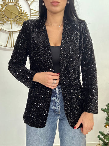 Blazer Vellutto Paillettes