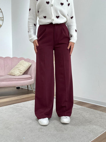 Pantalone Sonia Bordeaux