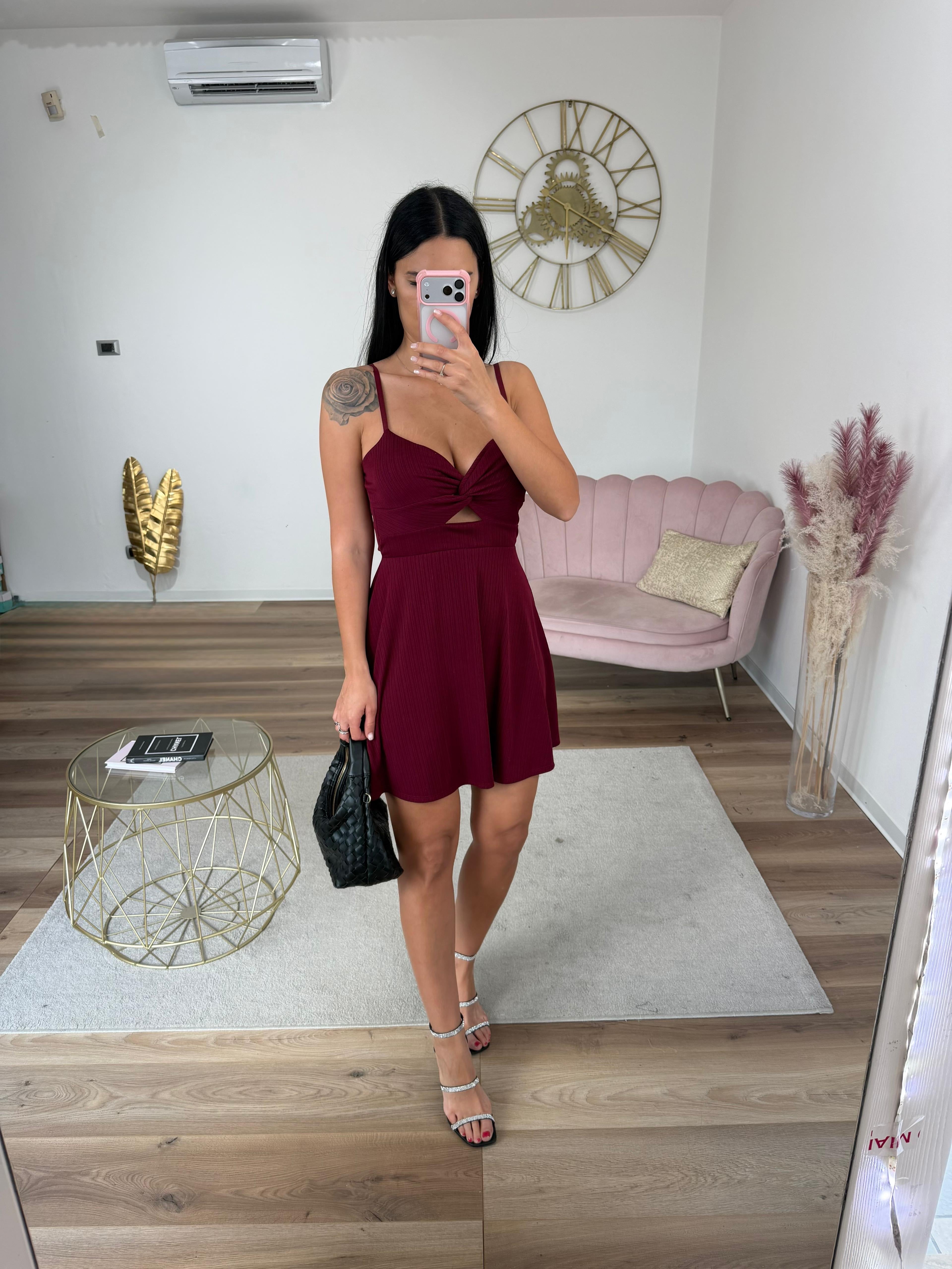 Abito Giulia Bordeaux