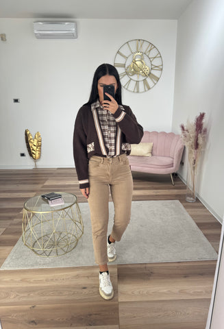 Cardigan Scotland Brown