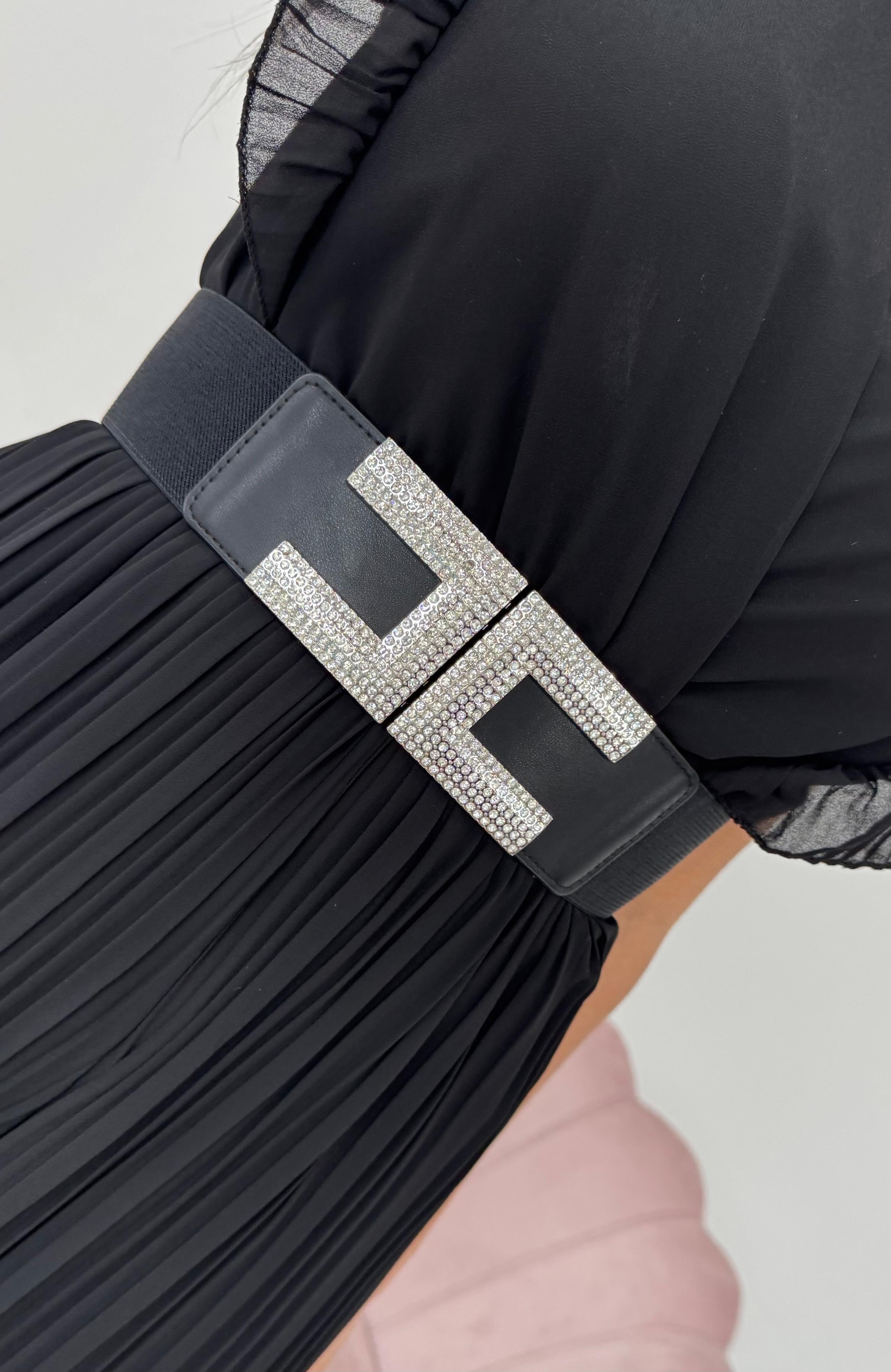 Cinturone Federica Strass Silver