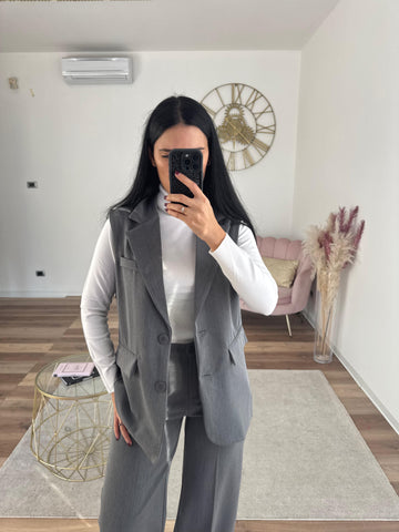 Gilet Grigio