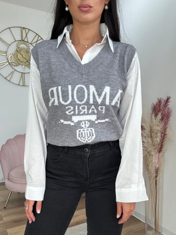 Camicia con Gilet Amour