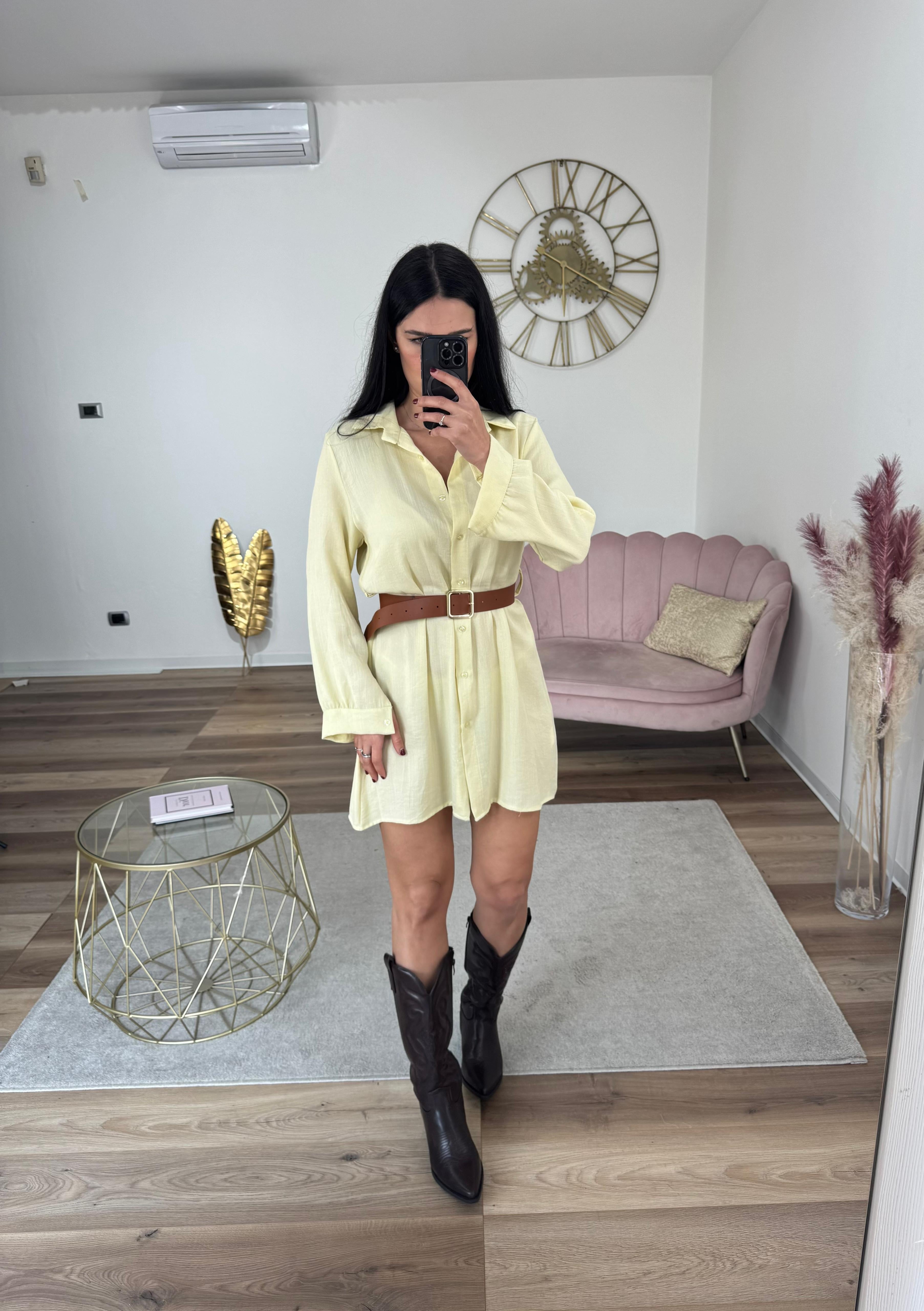 Chemisier Lucia Giallo