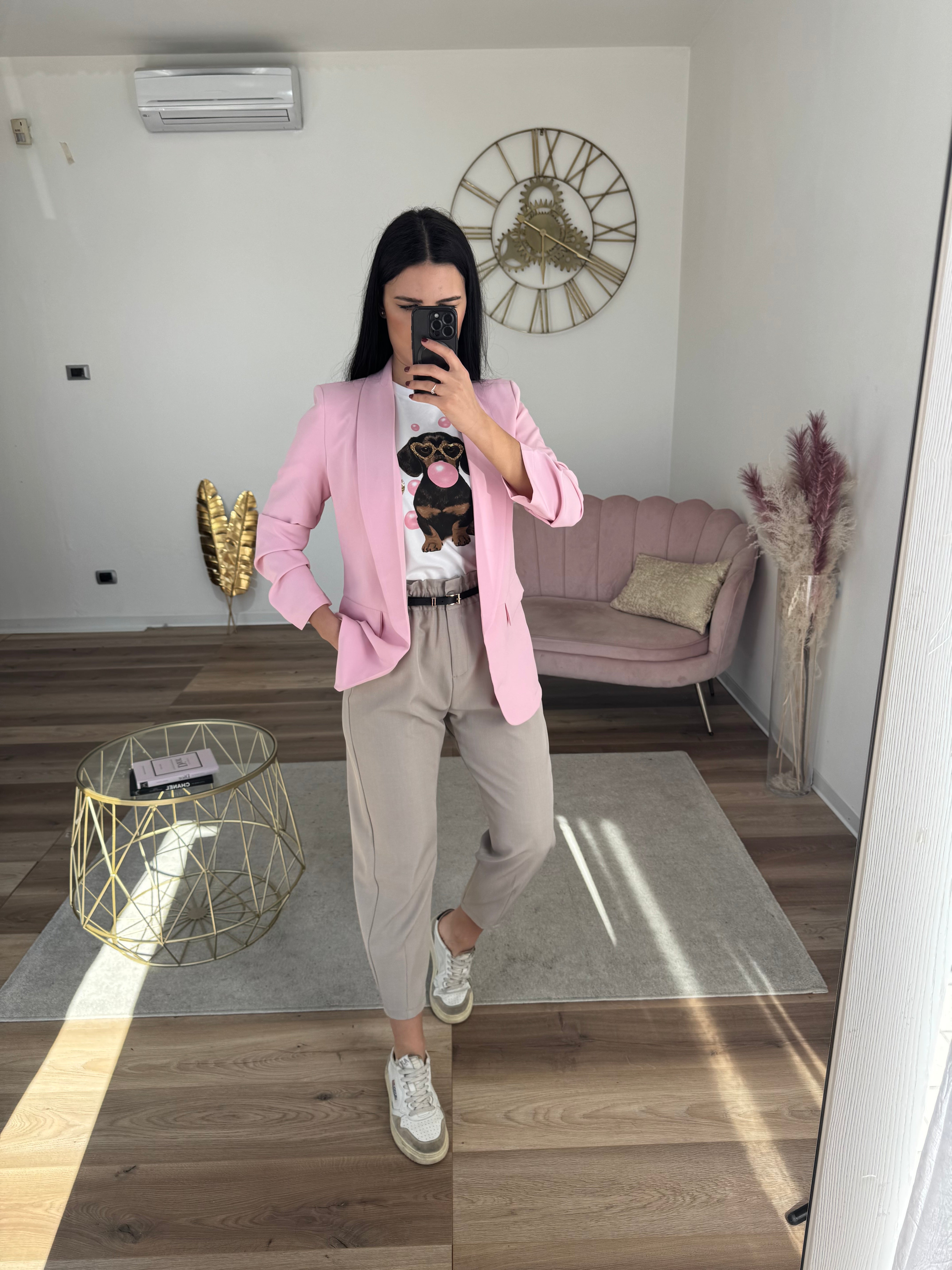 Blazer Francesca Rosa