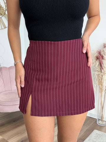 Pantagonna Gessato Bordeaux