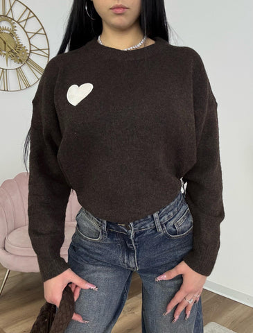 Pull Love Yourself Cioccolato