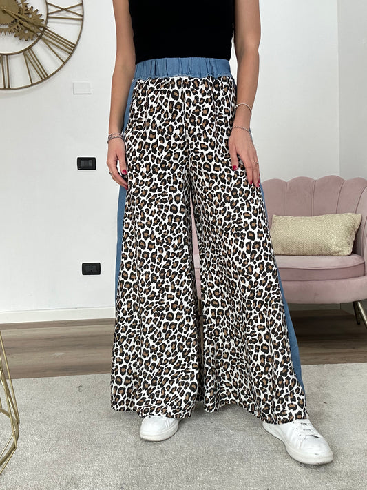 Pantaloni leopard