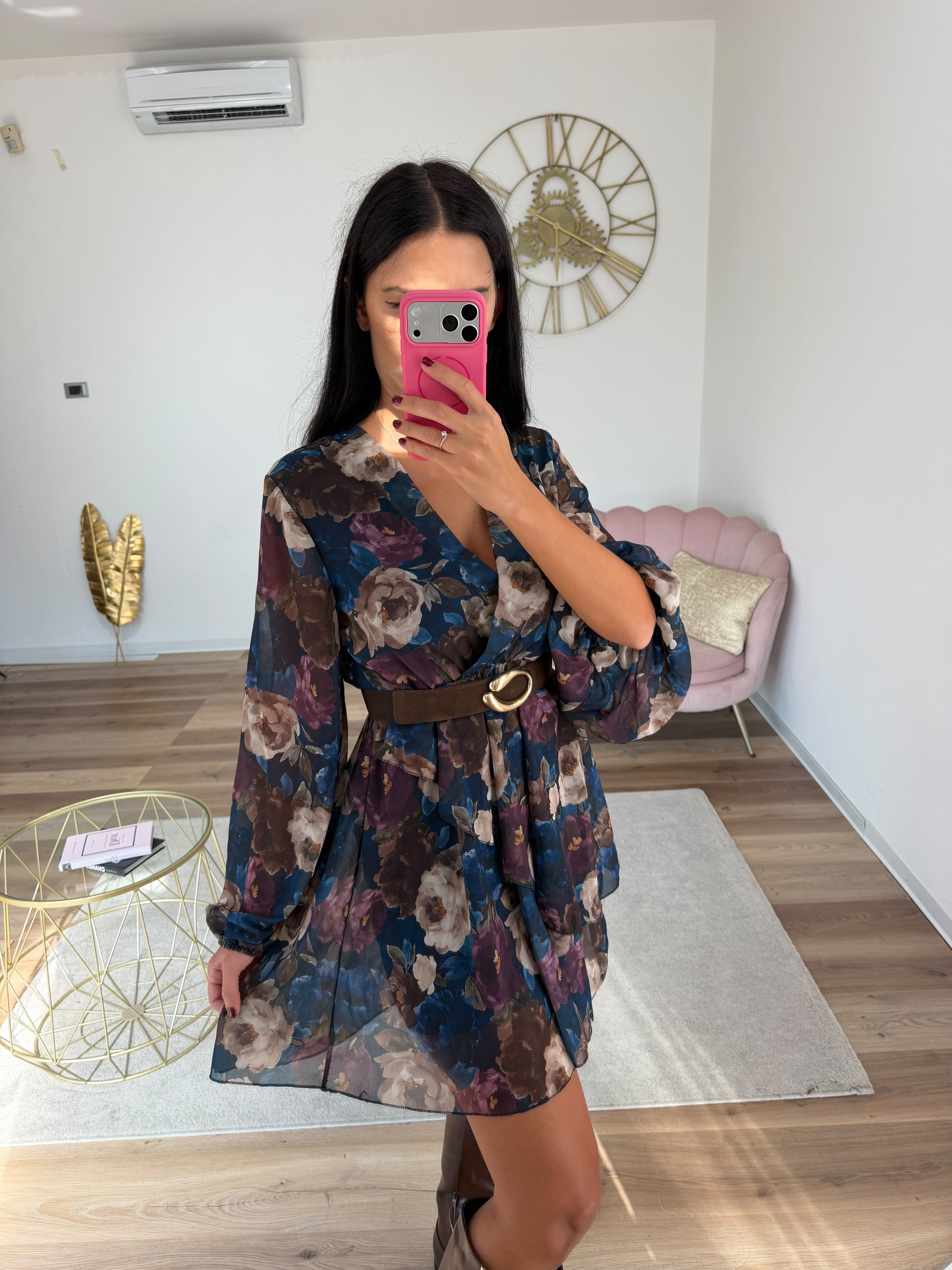 Abito Dalia Blu