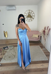 Abito Chantal Celeste