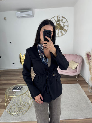 Blazer con Foulard