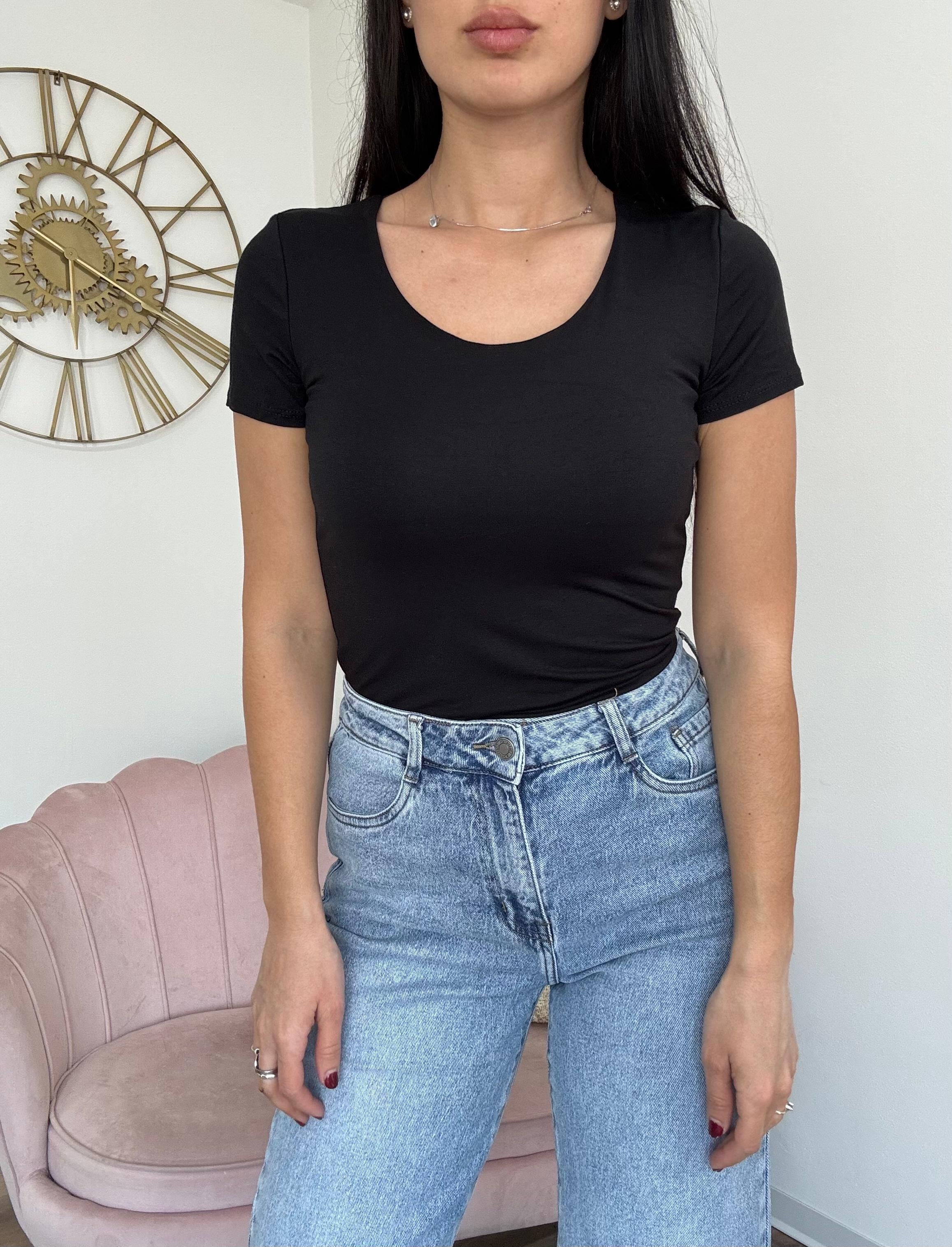 Maglia Basic Maniche Corte Spring Collection